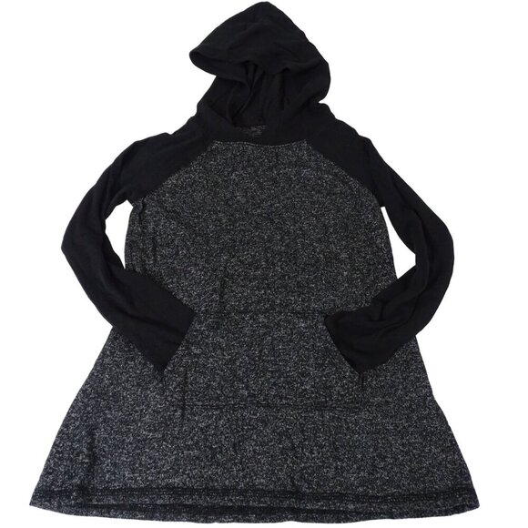 Justice Hoodie and Jogger Outfit Girls Size 6 7 Black Gray Activewear Sportswear - Picture 2 of 10